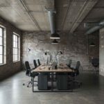 jasa pengecatan cat dekoratif efek industrial jakarta