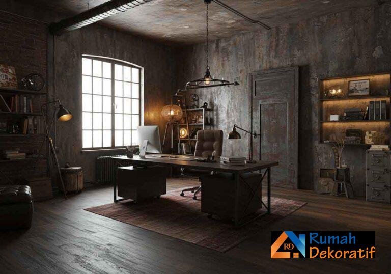 Read more about the article Gaya Kantor Urban Dengan Cat Dekoratif Efek Industrial di Jakarta
