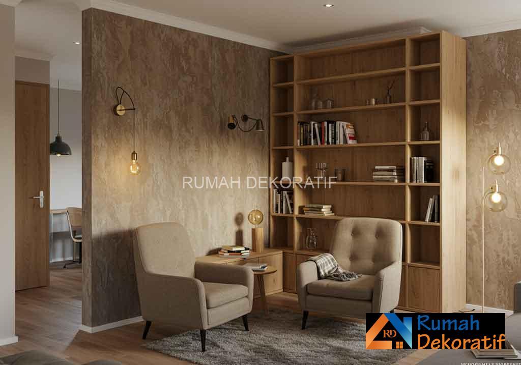 jasa cat dekoratif rustic wash jakarta