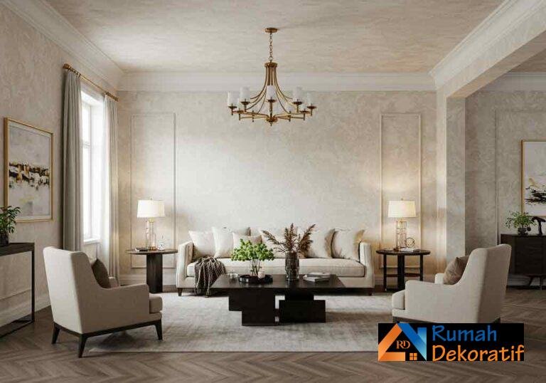 Read more about the article Nuansa Klasik Modern Untuk Rumah di Jakarta Dengan Cat Dekoratif Stucco