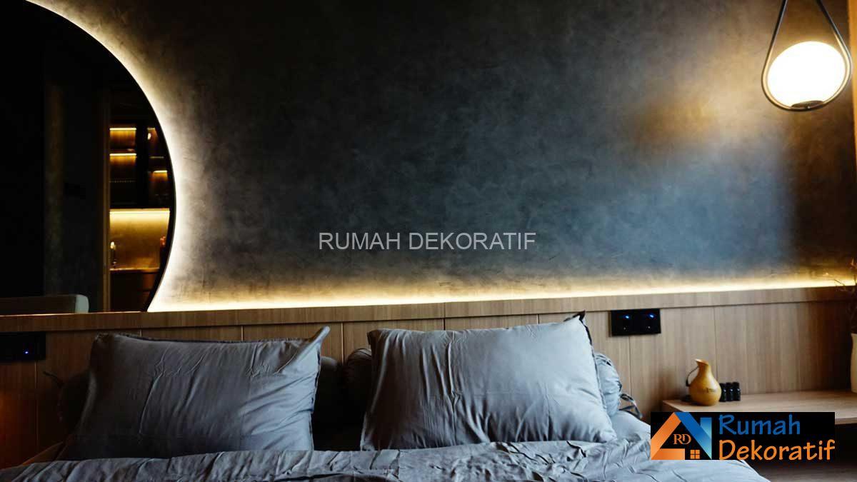 Pengecatan Stucco Titanium Grey di Apartemen Antasari Place