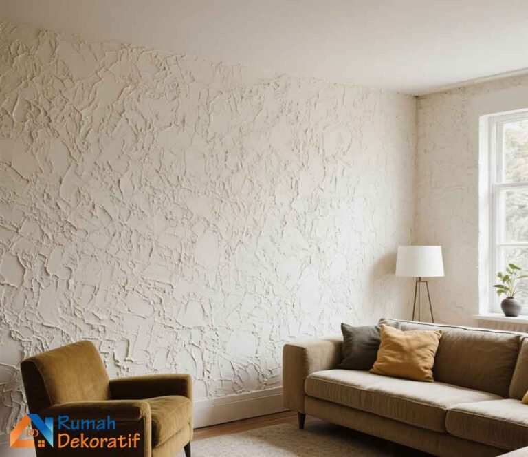 Read more about the article Percantik Dinding Rumah Anda dengan Cat Tekstur: Estetik dan Tahan Lama!