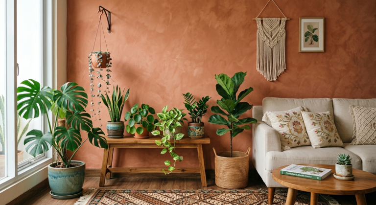 Read more about the article Cara Memadukan Cat Dekoratif dengan Tanaman Indoor