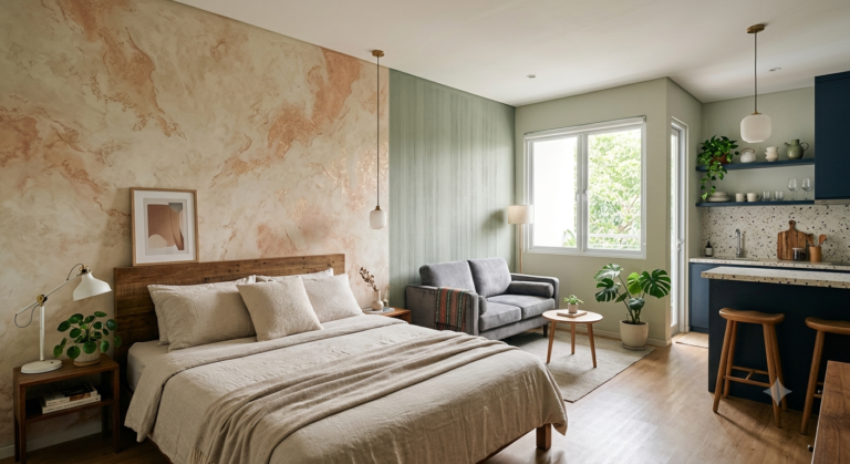 Read more about the article Cat Dekoratif untuk Apartemen Studio: Solusi Interior Elegan