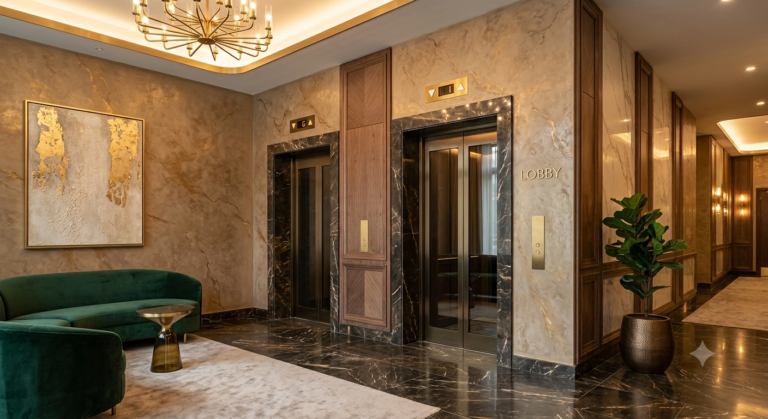 Read more about the article Cat Dekoratif untuk Lift dan Lobby Apartemen