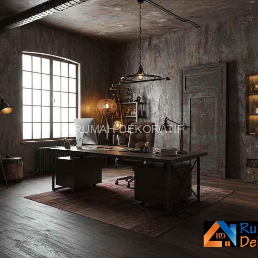 jasa pengecatan cat dekoratif efek industrial Bekasi